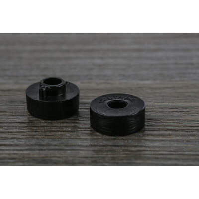 RS PRO 16A, Black Binding Post With Brass Contacts and Nickel Plated