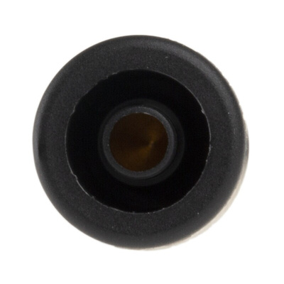 Hirschmann Test & Measurement Black Female Banana Socket, 4 mm Connector, Solder Termination, 32A, 1000V ac/dc, Gold