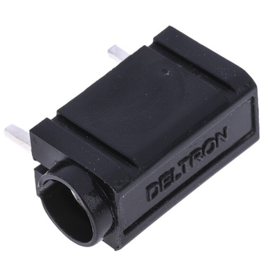 RS PRO Black Female Test Socket, 4 mm Connector, 10A, 50V, Silver Plating