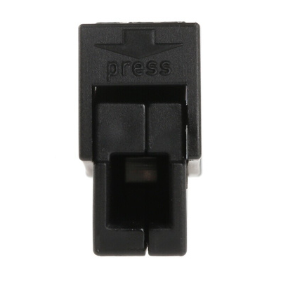 Wago Black Male Banana Plug, 4 mm Connector, Cage Clamp Termination, 20A, 42V, Nickel Plating