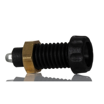 RS PRO Black, Red Female Banana Socket, 4 mm Connector, 10A, 30 V ac, 60V dc, Nickel Plating
