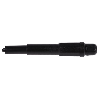 RS PRO Black Male Banana Plug, 4 mm Connector, Solder Termination, 20A, 1000V