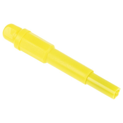 RS PRO Yellow Male Banana Plug, 4 mm Connector, Solder Termination, 20A, 1000V