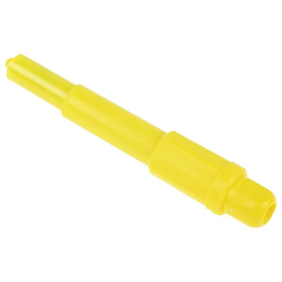 RS PRO Yellow Male Banana Plug, 4 mm Connector, Solder Termination, 20A, 1000V