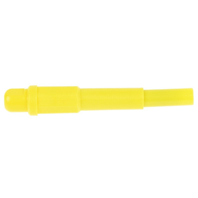 RS PRO Yellow Male Banana Plug, 4 mm Connector, Solder Termination, 20A, 1000V