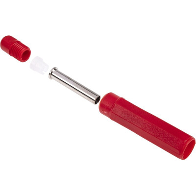 RS PRO Red Female Banana Socket, 4 mm Connector, Solder Termination, 20A, 1000V