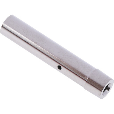 Staubli Red Female Banana Socket, 4 mm Connector, Solder Termination, 19A, 1000V, Nickel Plating