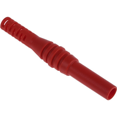 Staubli Red Female Banana Socket, 4 mm Connector, Solder Termination, 19A, 1000V, Nickel Plating