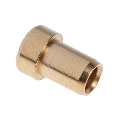 Staubli Gold Female Banana Socket, 2mm Connector, Solder Termination, 10A, 30 V, 60V dc, Gold Plating