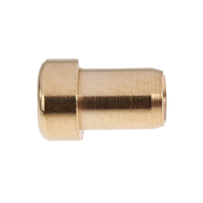 Staubli Gold Female Banana Socket, 2mm Connector, Solder Termination, 10A, 30 V, 60V dc, Gold Plating
