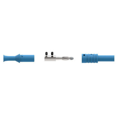 Electro PJP Blue Male Banana Plug, Screw Termination, 36A, 1kV