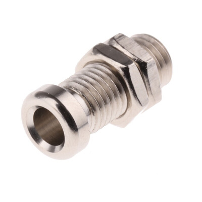 Hirschmann Test & Measurement Female Banana Socket, 4 mm Connector, Solder Termination, 16A, 30 V ac, 60V dc, Nickel