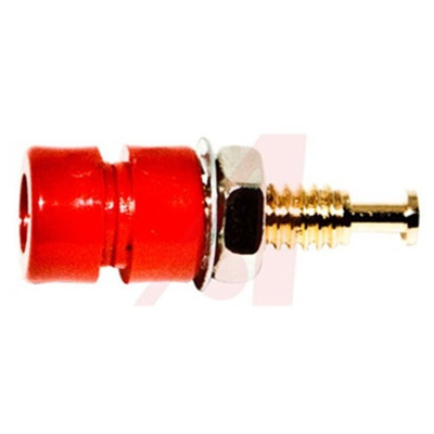 Mueller Electric Red Female Banana Socket, 5A