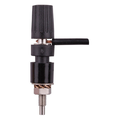 Staubli 15A Binding Post With Brass Contacts and Nickel Plated - 2mm Hole Diameter