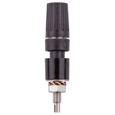 Staubli 15A Binding Post With Brass Contacts and Nickel Plated - 2mm Hole Diameter