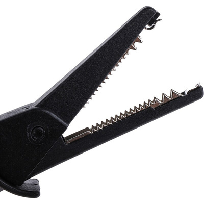 RS PRO Crocodile Clip, Nickel-Plated Steel Contact, 30A