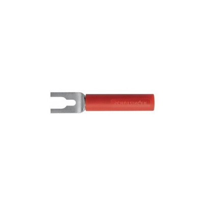Schutzinger Red Female Banana Socket, 4 mm Connector, 20A, 1000V, Nickel Plating