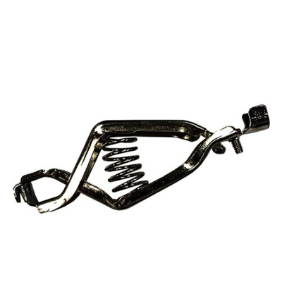 RS PRO Crocodile Clip, Nickel Plated Contact, 50A, Silver