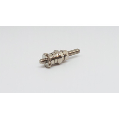 RS PRO 30A, Silver Binding Post With Brass Contacts and Nickel Plated