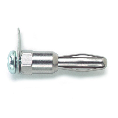 Pomona Banana Connector, 4 mm Connector, Screw Termination, 15A, 500V