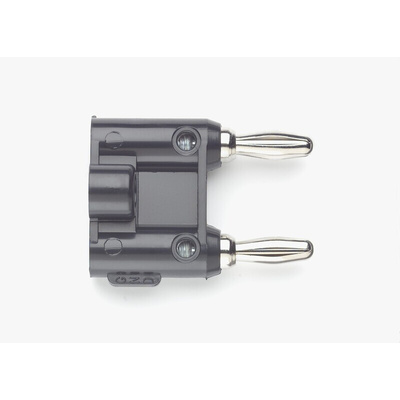 Pomona Black Banana Connector, Screw Termination, 15A, 5kV