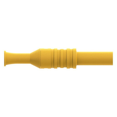 Electro PJP Yellow Male Banana Plug, Screw Termination, 36A, 1kV
