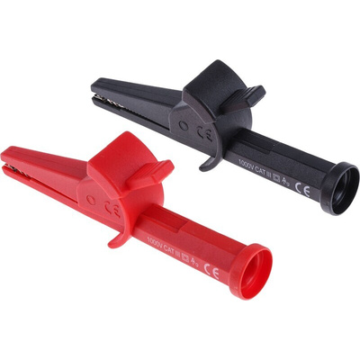 RS PRO Crocodile Clip, Tellurium Copper Contact, 30A