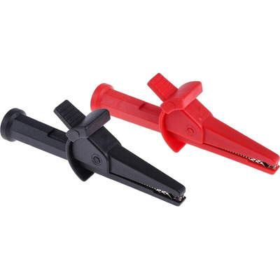 RS PRO Crocodile Clip, Tellurium Copper Contact, 30A