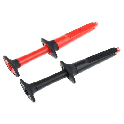 Fluke Crocodile Clip Blunt Tip, Crocodile Clip Connection, 10A