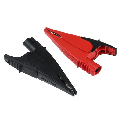 Fluke Crocodile Clip Kit, 10A