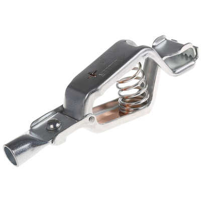 Mueller Electric Crocodile Clip, Zinc-Plated Steel Contact, 100A