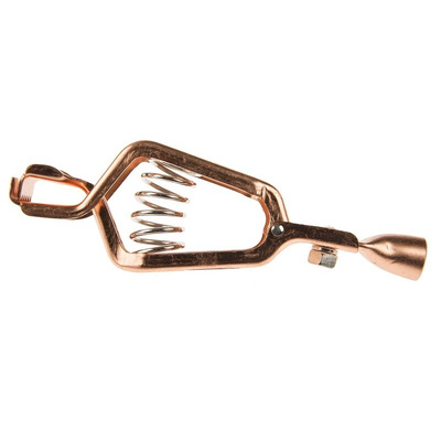 Mueller Electric Crocodile Clip, Copper Contact, 200A