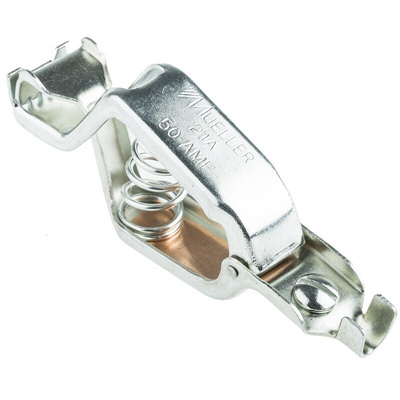 Mueller Electric Crocodile Clip, Zinc-Plated Steel Contact, 50A