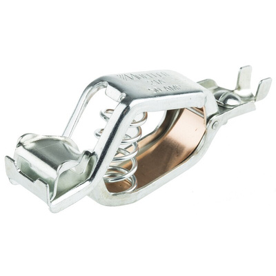 Mueller Electric Crocodile Clip, Zinc-Plated Steel Contact, 50A