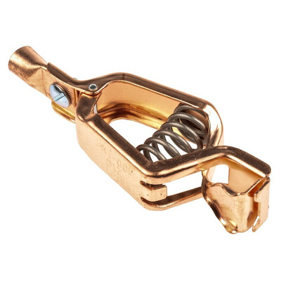 Mueller Electric Crocodile Clip, Copper Contact, 100A