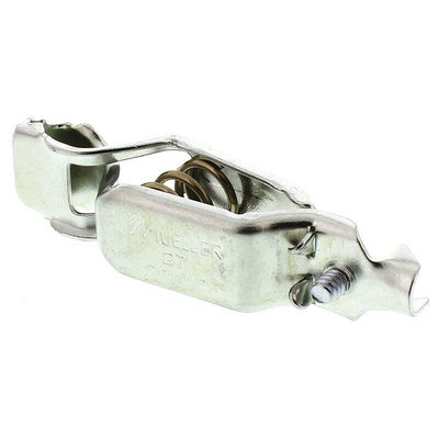 Mueller Electric Crocodile Clip, Zinc-Plated Steel Contact, 20A