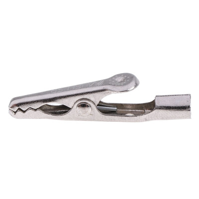 Mueller Electric Crocodile Clip, Nickel-Plated Steel Contact, 5A
