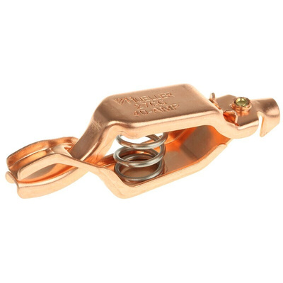 Mueller Electric Crocodile Clip, Copper Contact, 40A