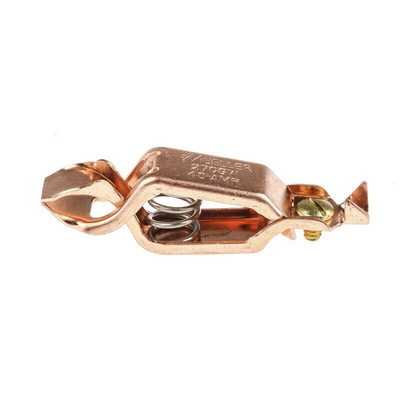Mueller Electric Crocodile Clip, Copper Contact, 40A