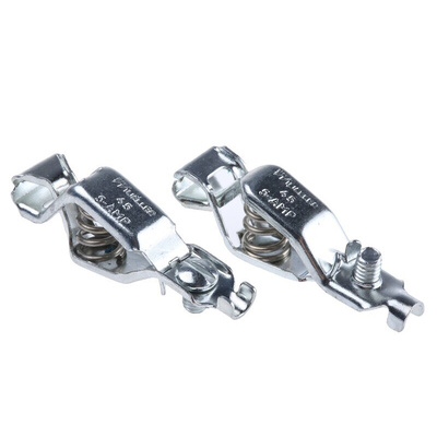 Mueller Electric Crocodile Clip, Zinc-Plated Steel Contact, 5A