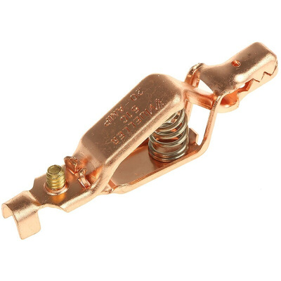 Mueller Electric Crocodile Clip, Copper Contact, 20A