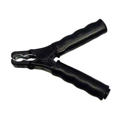 Schutzinger Crocodile Clip 4 mm Connection, 32A, Black