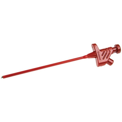 Hirschmann Test & Measurement Red Hook Clip, 10A Rating