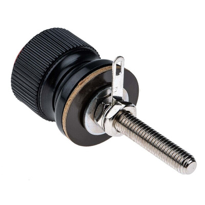 RS PRO Red Terminal Post, 3kV, 30A, M6 Thread