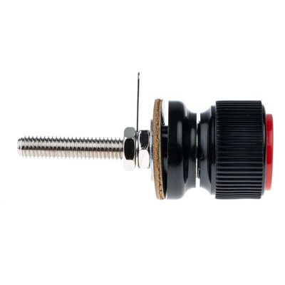 RS PRO Red Terminal Post, 3kV, 30A, M6 Thread