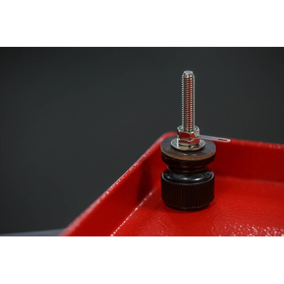 RS PRO Black Terminal Post, 3kV, 30A, M6 Thread