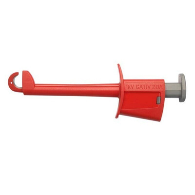 Schutzinger Red Hook Clip, 20A, 1kV, 4mm Socket