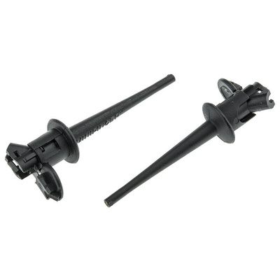 Fluke Black Mini Test Clip, 5A Rating, 2.79mm Tip Size