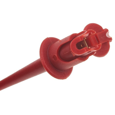 Fluke Red Mini Test Clip, 5A Rating, 2.79mm Tip Size
