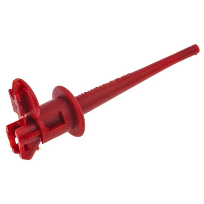 Fluke Red Mini Test Clip, 5A Rating, 2.79mm Tip Size